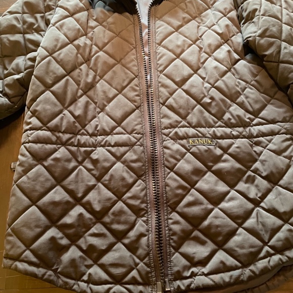 Kanuk women coat / Black / Size 3 / urban wear / quilted look - Picture 3 of 10